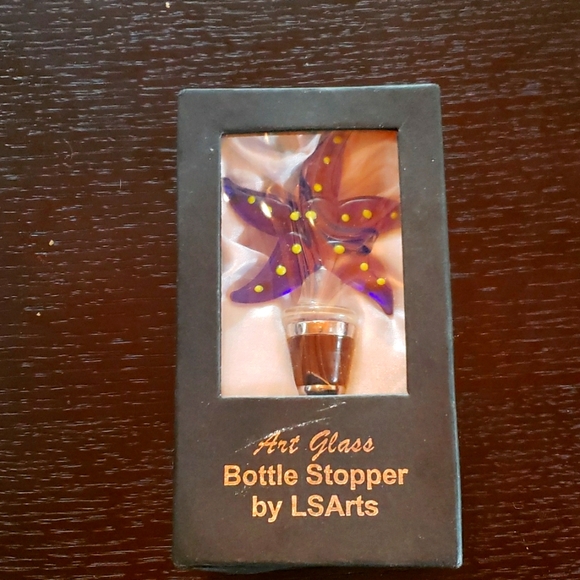 Art Glass bottle stopper - Picture 1 of 2